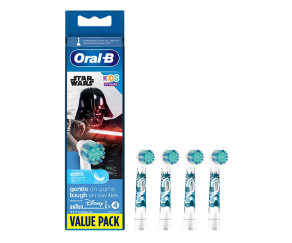 Końcówka do szczoteczek Oral-B Końcówka do szczoteczki ROTARY Kids EB10-4 Star Wars (4 szt.)